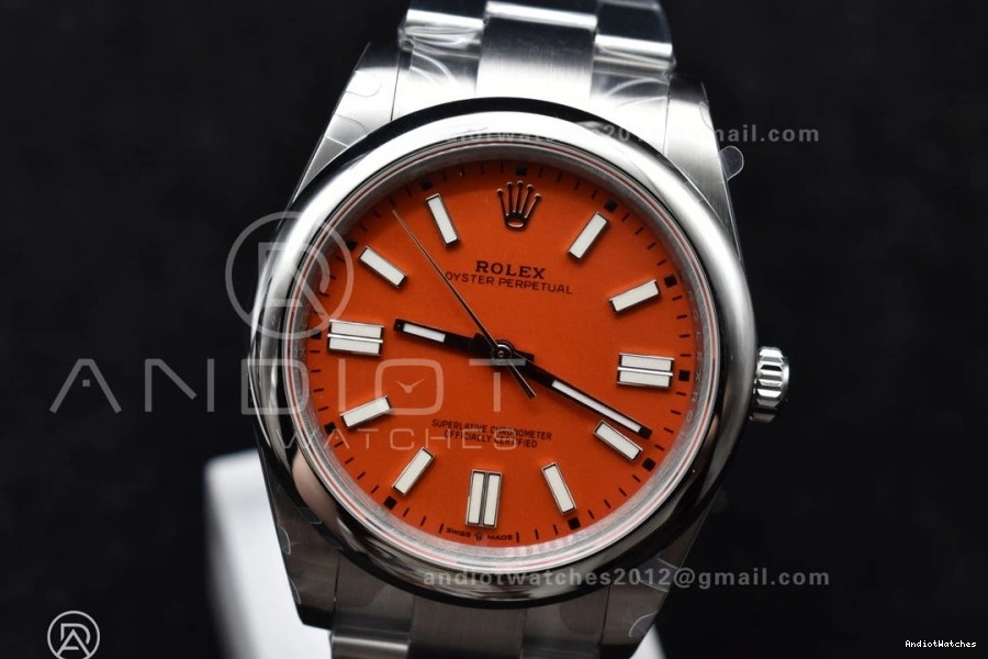 Dial Edition A EasyCare Orange DIWF 946 41mm Perpetual 124300 Oyster Steel 1:1 904L Best 0925